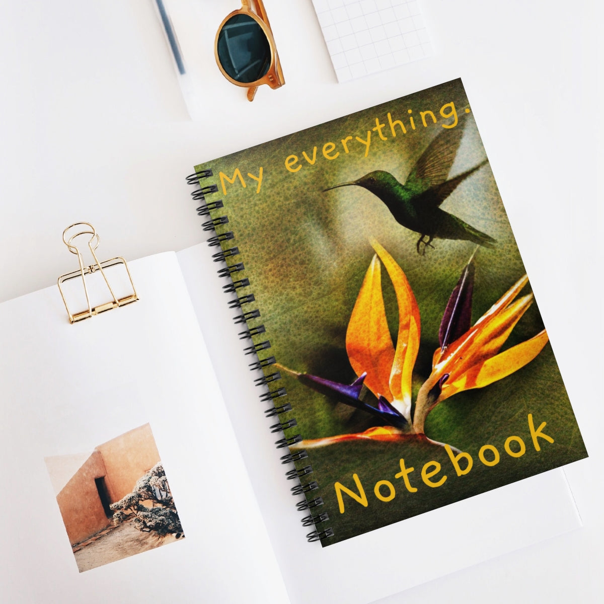 My Everything Bird of Paradise Spiral Notebook - Ruled Line