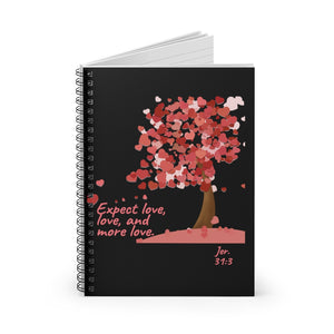 The Love Tree Spiral Notebook - Ruled Line