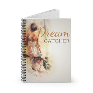 Vintage Dream Catcher Spiral Notebook - Ruled Line