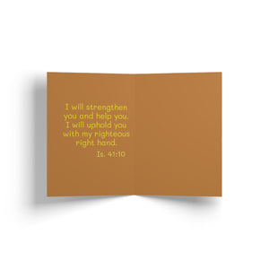 Fear Not Inspirational Folded Greeting Cards