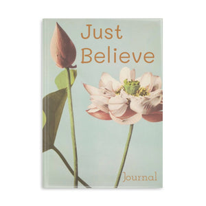 Just Believe Inspirational Journal with Puffy Covers