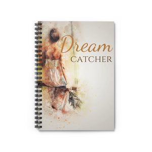 Vintage Dream Catcher Spiral Notebook - Ruled Line