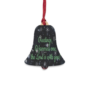 Christmas Blessing Wooden Ornaments