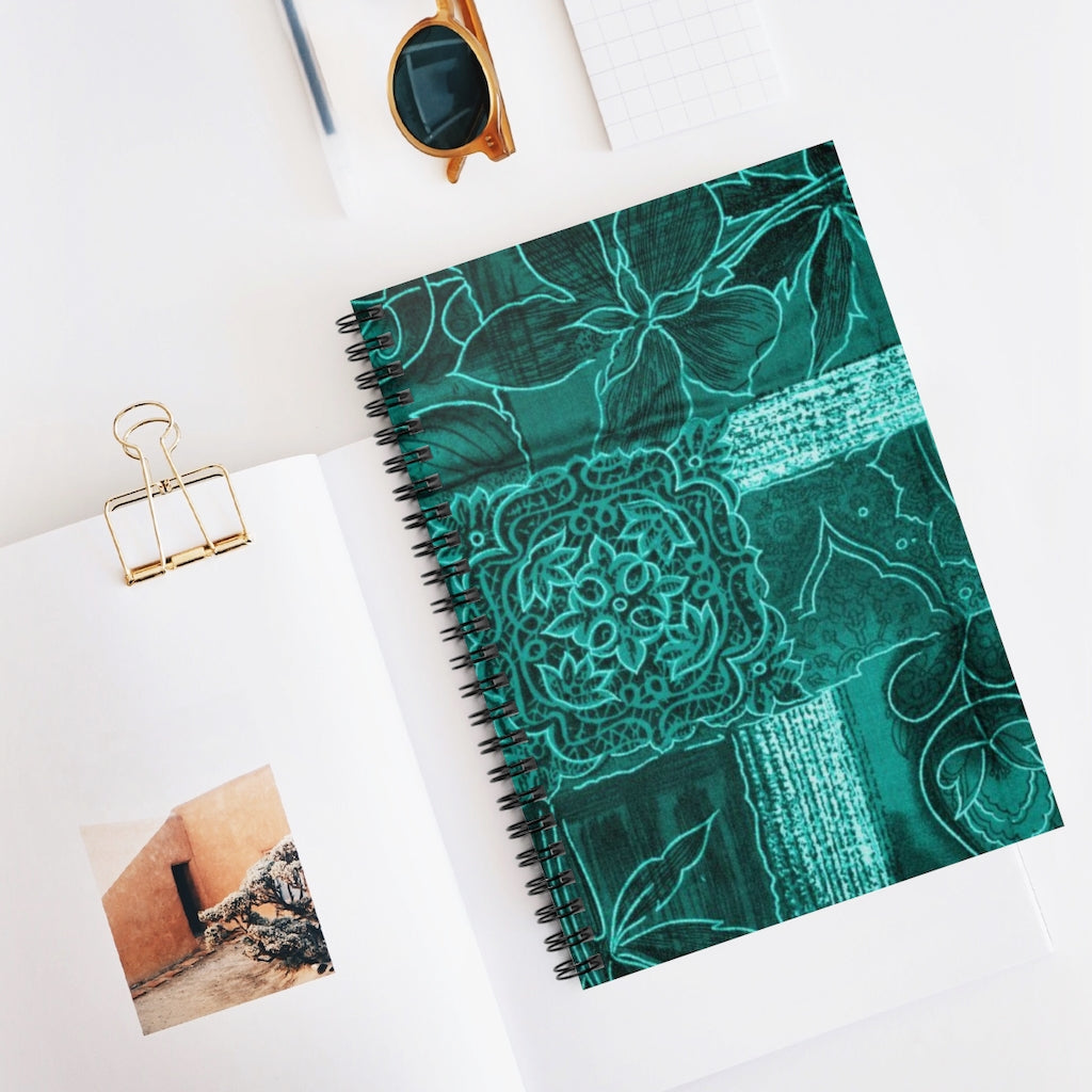 Batik Life Spiral Notebook - Ruled Line