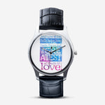 I Cor 13 Classic Fashion Unisex Print Black Quartz Watch