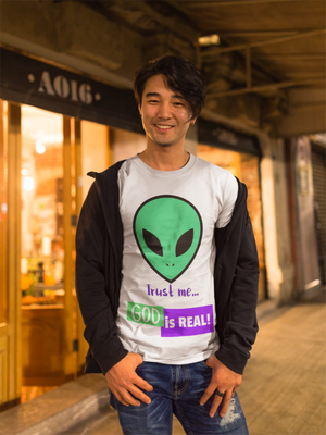 Alien Short-Sleeve White T-Shirt