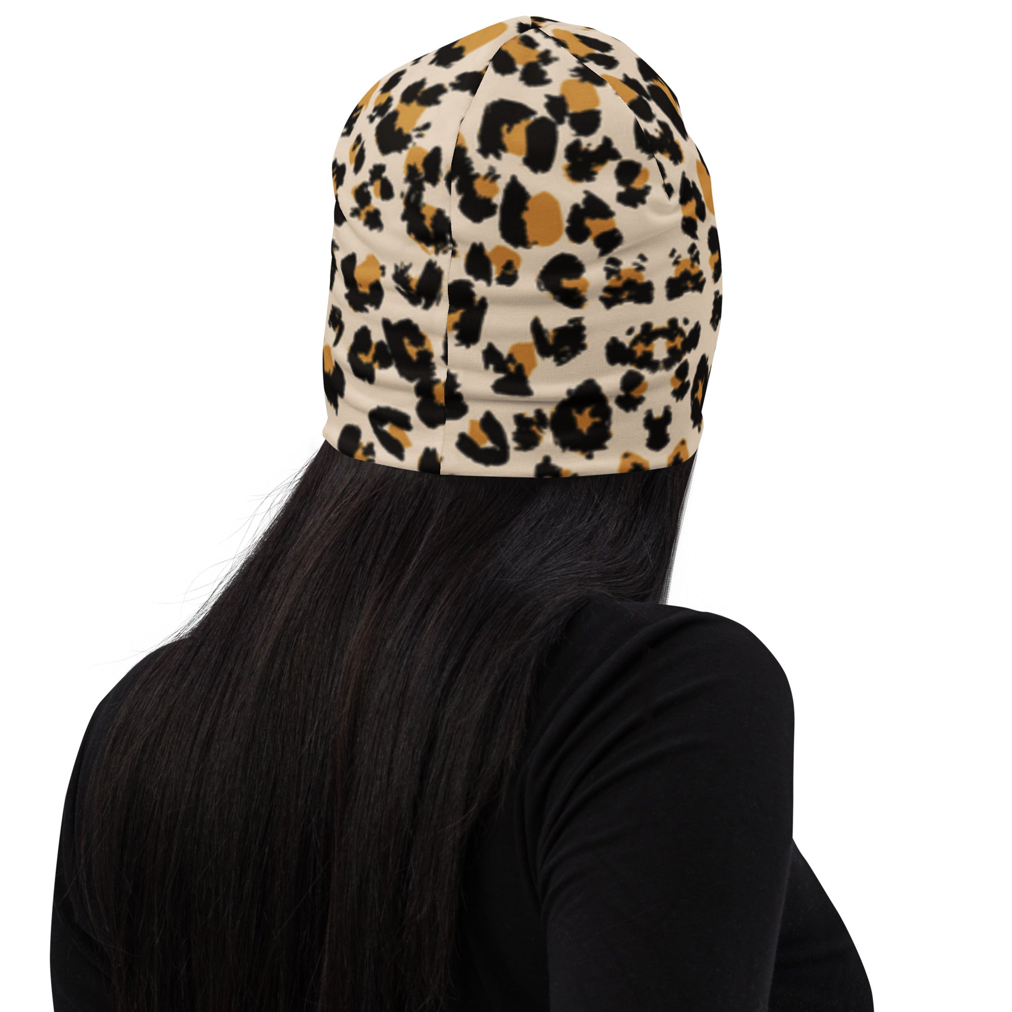 Colorful Leopard Print Beanie