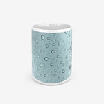 Raindrop Glossy Mug