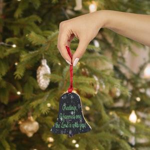 Christmas Blessing Wooden Ornaments