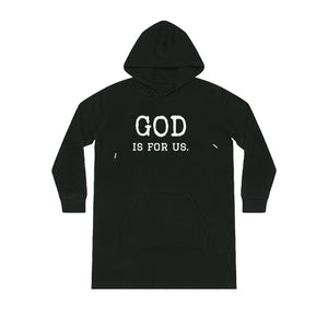 Hoodie Dress with Pockets for Women with an Inspirational Quote