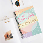 Self-Love To Do List Spiral Notebook - Ruled Line