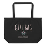 Girl Bag Large Organic Tote Bag