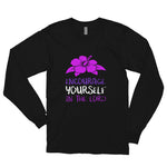 Encourage YOURSELF Long sleeve t-shirt, Motivational T Shirt with Inspirational Quote,