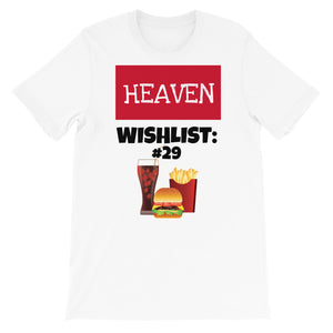 Heaven's Wishlist #29 Short-Sleeve Unisex T-Shirt
