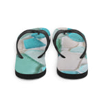 Sea Glass Mosaic Flip-Flops