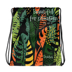 Beautiful for Situation Drawstring bag