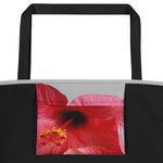 Hibiscus Beauty for Ashes Beach Bag
