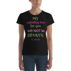 Unfailing Love Women's short sleeve t-shirt
