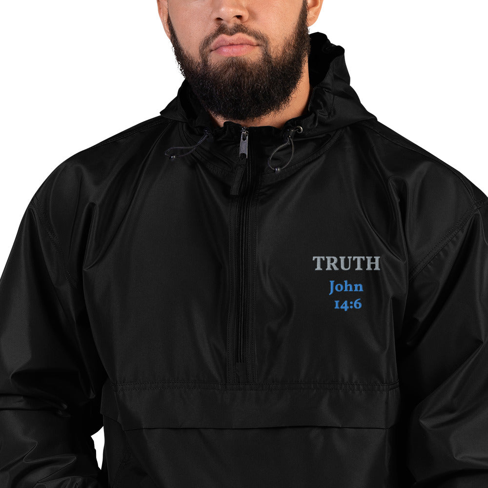 Truth Embroidered Champion Packable Jacket