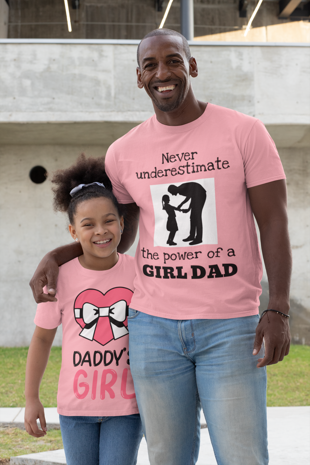 The Power of  Girl Dad Short-Sleeve Unisex T-Shirt