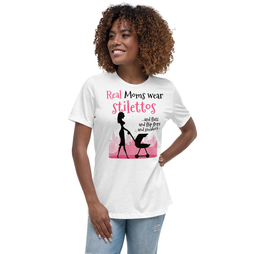 Real Moms Funny Women's Relaxed T-Shirt